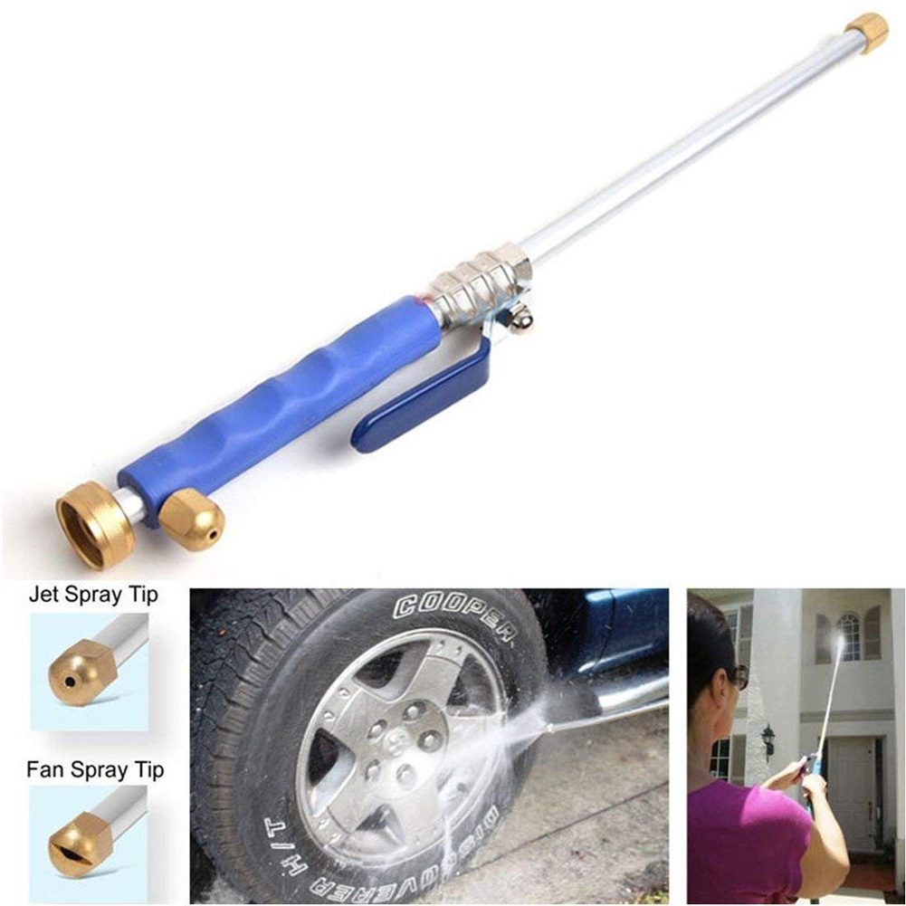Meijuner Car High Pressure Water Gun 46cm Jet Garden Washer Hose Wand Nozzle Sprayer Watering Spray Sprinkler Cleaning Tool