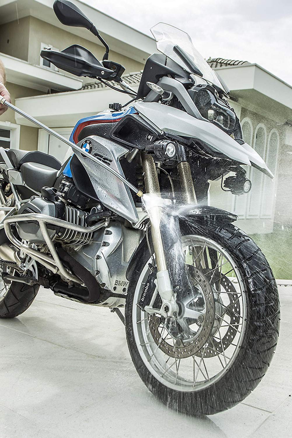 Meijuner Car High Pressure Water Gun 46cm Jet Garden Washer Hose Wand Nozzle Sprayer Watering Spray Sprinkler Cleaning Tool