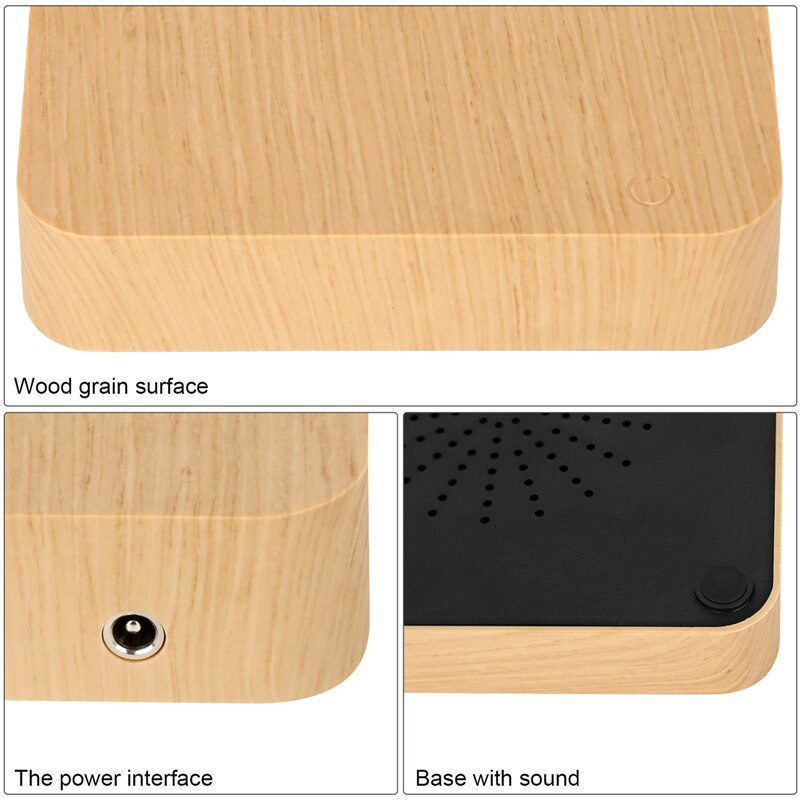 Levitating Air Bonsai Pot Rotation Flower Pot Planters Magnetic Suspension Floating Pot Potted Plant Home Desk Decor