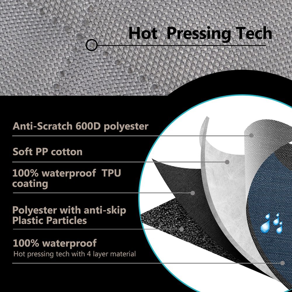 Prodigen Dog Car Seat Cover Waterproof Car Backseat Protector For Small Large Dogs