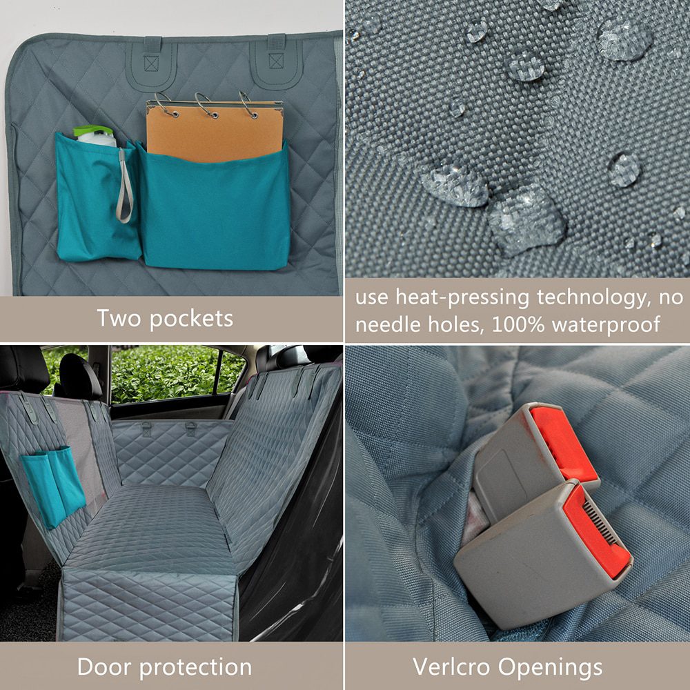 Prodigen Dog Car Seat Cover Waterproof Car Backseat Protector For Small Large Dogs