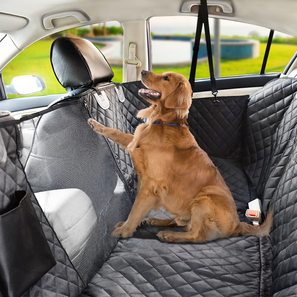 Prodigen Dog Car Seat Cover Waterproof Car Backseat Protector For Small Large Dogs