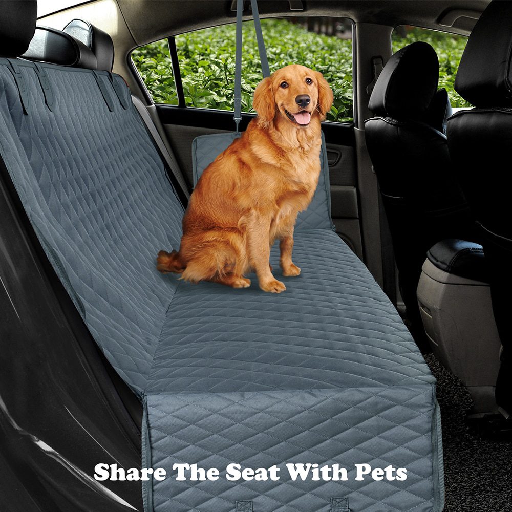 Prodigen Dog Car Seat Cover Waterproof Car Backseat Protector For Small Large Dogs
