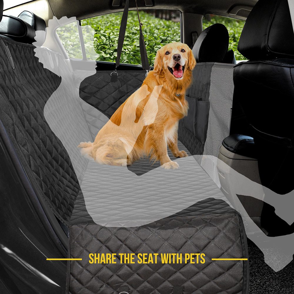 Prodigen Dog Car Seat Cover Waterproof Car Backseat Protector For Small Large Dogs