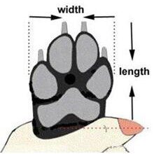 Winter Pet Dog Warm Snow Boots Waterproof Fur 4Pcs/Set Small Dogs