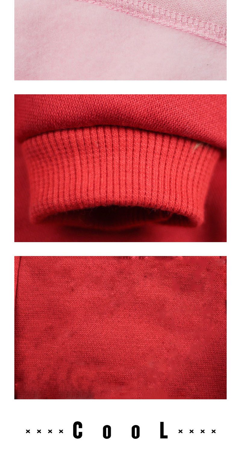 Winter Warm Dog Clothes Cotton Hoodies Clothes for Dogs Pet clothing for Small medium dogs Costumes Coat For Cat French Bulldog