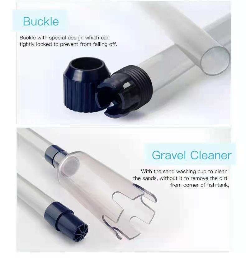 New Electric Aquarium Water Change Pump Cleaning Tools Water Changer Gravel Cleaner Siphon for Fish Tank Water Filter Pump