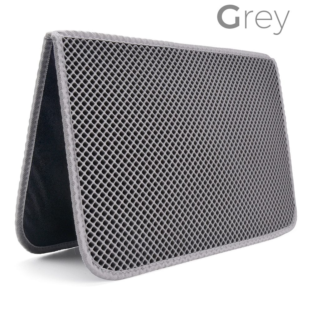 Pet Cat Litter Mat Double Layer Waterproof Litter Cat Pads For Cats House Clean Super Light Easy To Carry Smooth Surface