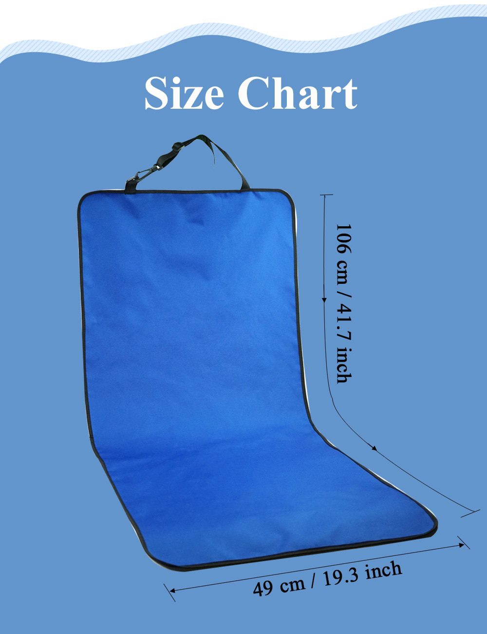 Car Waterproof Back Seat Pet Cover Protector Mat Rear Safety Travel Accessories for Cat Dog Pet Carrier Car Rear Back Seat Mat