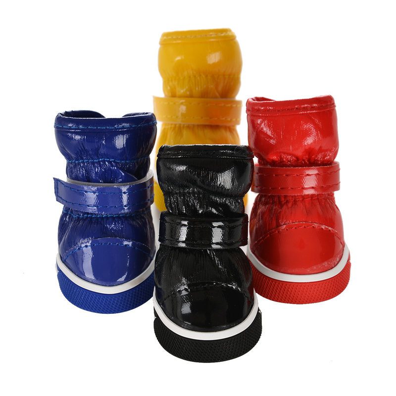 Winter Pet Dog Shoes For Small Dogs Warm Fleece Puppy Pet Shoes Waterproof Dog Snow Boots Chihuahua Yorkie Shoes Pet Products Winter Pet Dog Shoes For Small Dogs Warm Fleece Puppy Pet Shoes Waterproof Dog Snow Boots Chihuahua Yorkie Shoes Pet Products