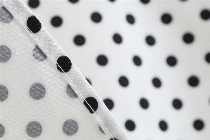 Women Polka Dot Print Summer Dress Sexy Retro White Halter Vintage Dress Plus Size Robe Femme Pin Up Rockabilly Party Dress