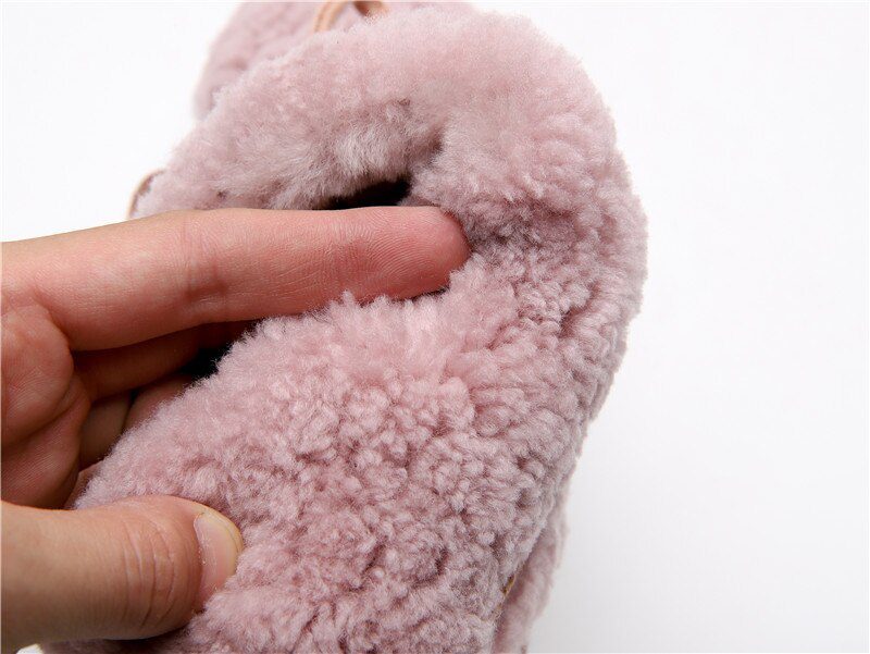 FEDONAS Sweet Women Wool Cow Suede Ankle Boots Female Big Size Snow Boots Dancing Casual Shoes Woman Newest Flats Platform Boots