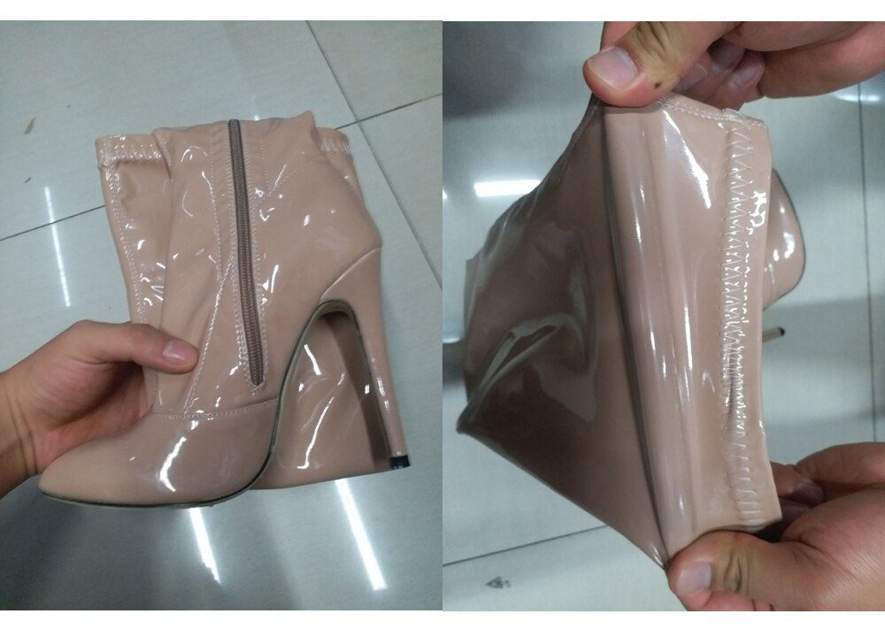 Sexy Stiletto High Heels Over The Knee Boots Women Stretch Thigh High Boots Ladies Spring Autumn Long Boots Shoes Cuissardes