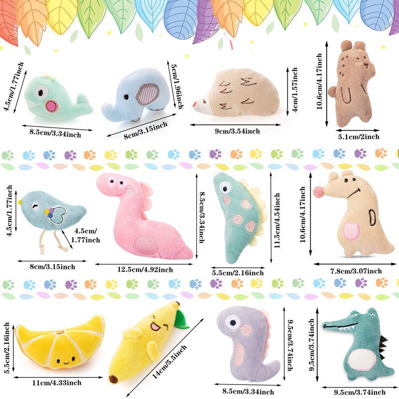 Cat Toy Catnip Interactive Plush Stuffed Chew Pet Toys Claw Funny Cat Mint Soft Teeth Cleaning Toy For Cat Kitten Pet Products