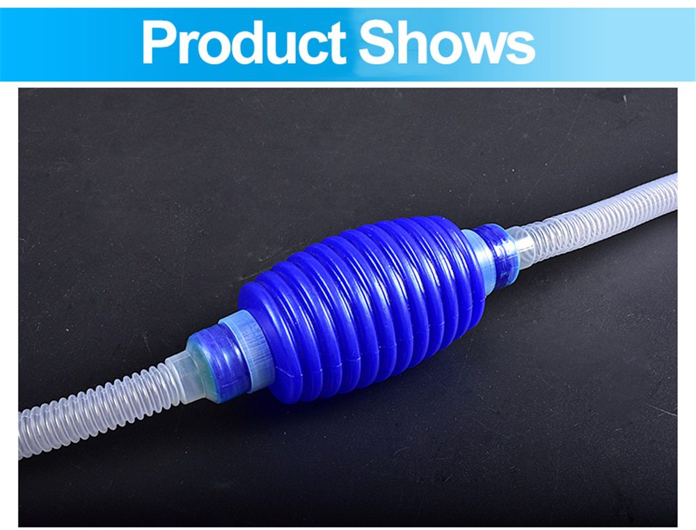 Aquarium Gravel Cleaner Vacuum Handheld Siphon Pump With Filter Nozzle Fish Tank Water Changer Air Pump Cleaning Accessories