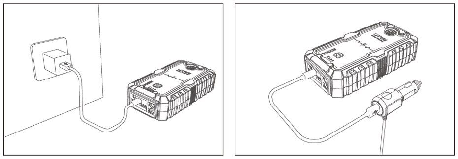 UTRAI Car Jump Starter Power Bank 16000/22000mAh 12V Starting Device Portable Emergency Car Booster Auto Car Battery Charger Gas