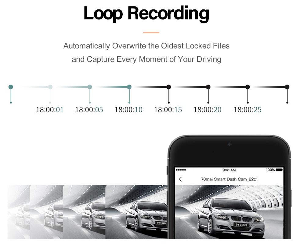 70mai Smart Dash Cam 1S English Voice Control 70 Mai Car Camera 1080P 130FOV Wifi 70mai Car DVR Car Recorder Auto Recorder Wifi