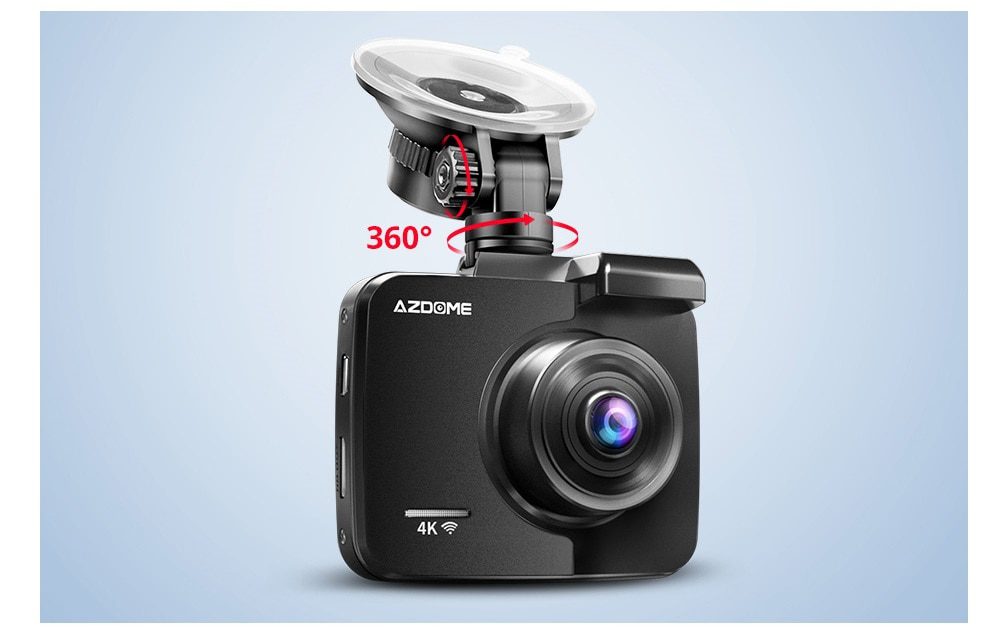 AZDOME GS63H Dash Cam Dual Lens 4K UHD Recording Car Camera DVR Night Vision WDR Built-In GPS Wi-Fi G-Sensor Motion Detection AZDOME GS63H Dash Cam Dual Lens 4K UHD Recording Car Camera DVR Night Vision WDR Built-In GPS Wi-Fi G-Sensor Motion Detection