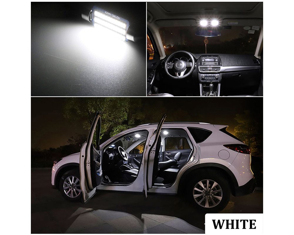 BMTxms For Audi A3 8L 8V 8P A4 B5 B6 B7 B8 A5 A6 C5 C6 C7 A7 A8 D2 D3 Canbus Vehicle LED Interior Map Dome Trunk Light Kit