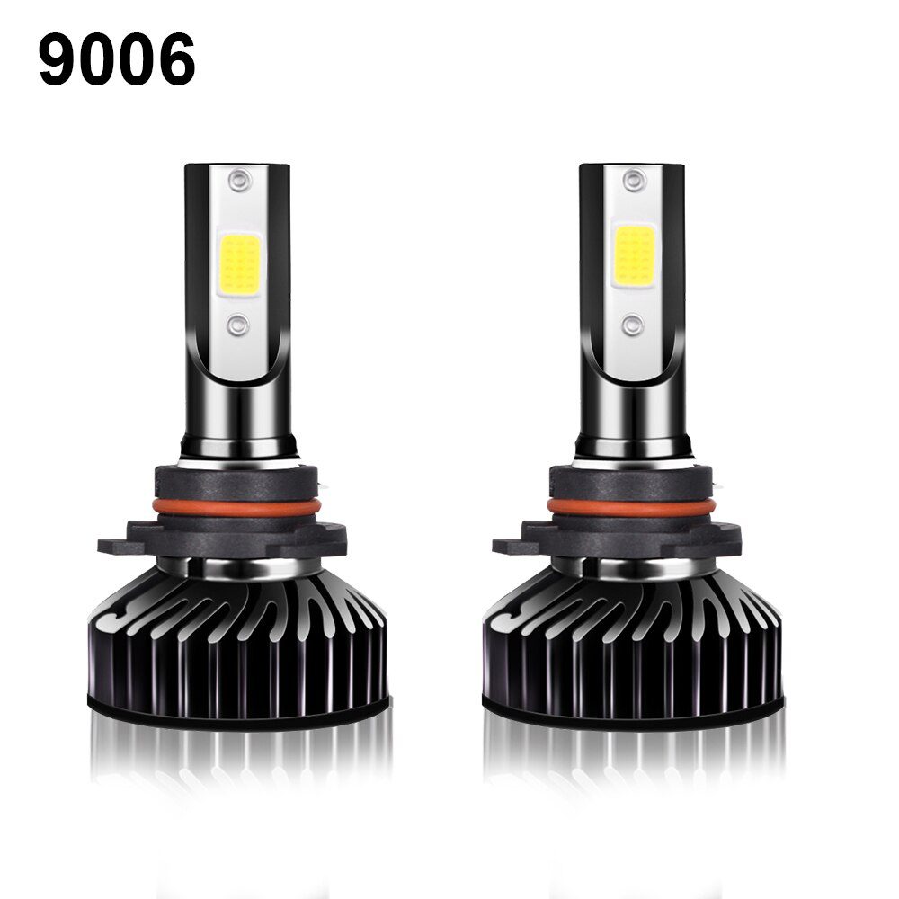 YHKOMS Mini Size Car Headlight H4 H7 LED 3000K 4300K 5000K 6500K 8000K 25000K H1 H8 H9 H11 9005 9006 LED Bulb Auto Fog Light 12V
