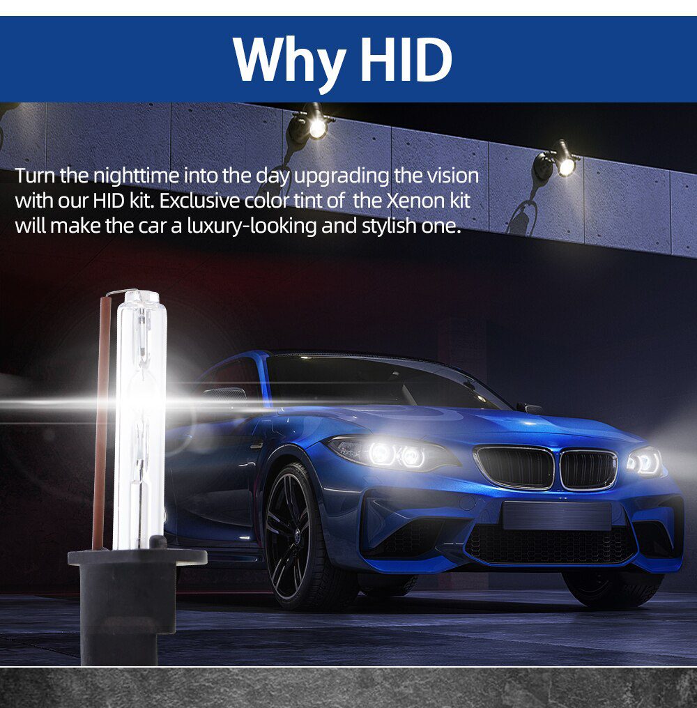 Xenon H7 35W 55W Slim Ballast kit HID Xenon Headlight bulb 12V H1 H3 H11 h7 xenon hid kit 4300k 6000k Replace Halogen Lamp
