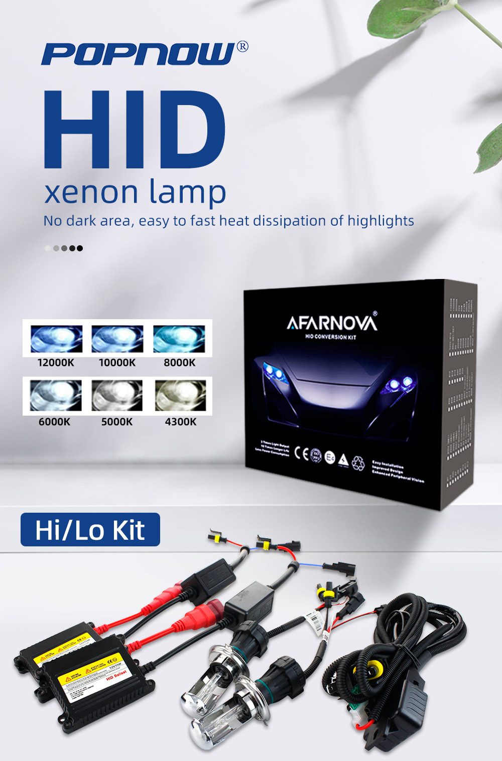 Xenon H7 35W 55W Slim Ballast kit HID Xenon Headlight bulb 12V H1 H3 H11 h7 xenon hid kit 4300k 6000k Replace Halogen Lamp