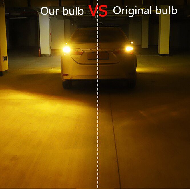 1x 3014 144smd CanBus S25 1156 BA15S P21W LED BAY15D BAU15S PY21W lamp T20 LED 7440 W21W W21/5W led Bulbs For Turn Signal Light