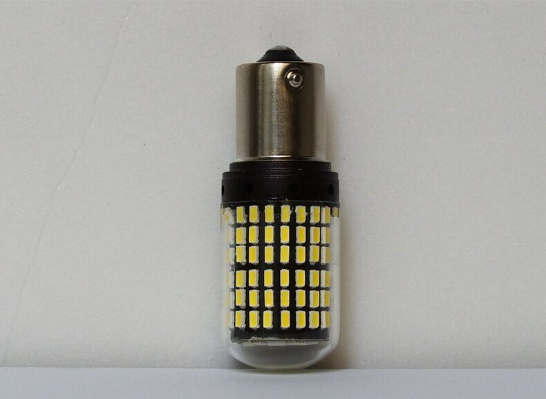 1PCS 1156 BA15S P21W BAU15S PY21W LED T20 7440 W21W P21/5W 1157 BAY15D led Bulbs 144smd CanBus lamp For Turn Signal Light 12V