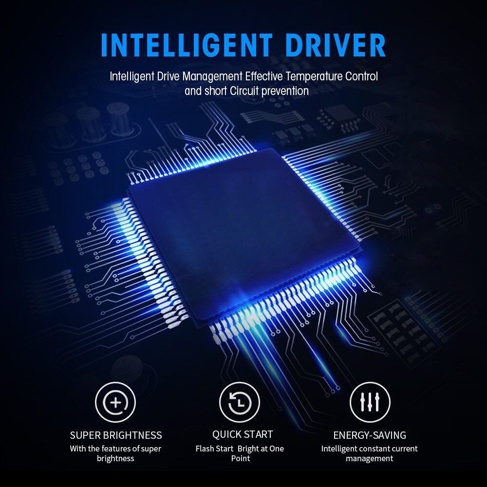 2PCS C6 led Car Headlight H7 LED H4 Bulb H8 H1 H3 H11 HB3 9005 HB4 9006 9007 Auto Lamps Fog Lights 3000K 6000K 8000K wholesale