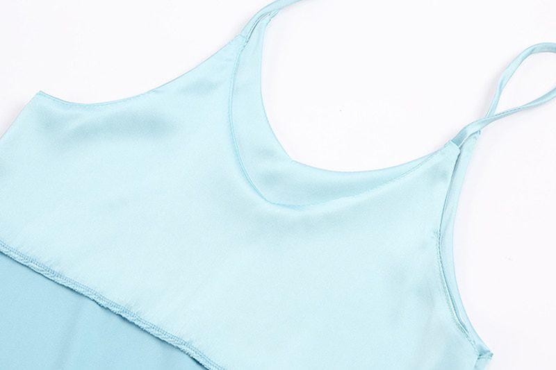 Spaghetti Strap Top Women Halter V Neck Basic White Cami Sleeveless Satin Silk Tank Tops Women'S Summer 2021 Camisole Plus Size