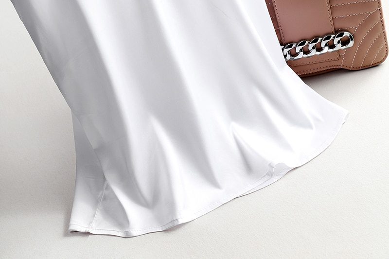 Spaghetti Strap Top Women Halter V Neck Basic White Cami Sleeveless Satin Silk Tank Tops Women'S Summer 2021 Camisole Plus Size