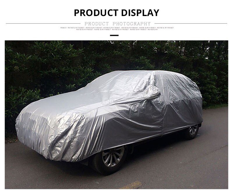 Exterior Car Cover Outdoor Protection Full Car Covers Snow Cover Sunshade Waterproof Dustproof Universal for Hatchback Sedan SUV