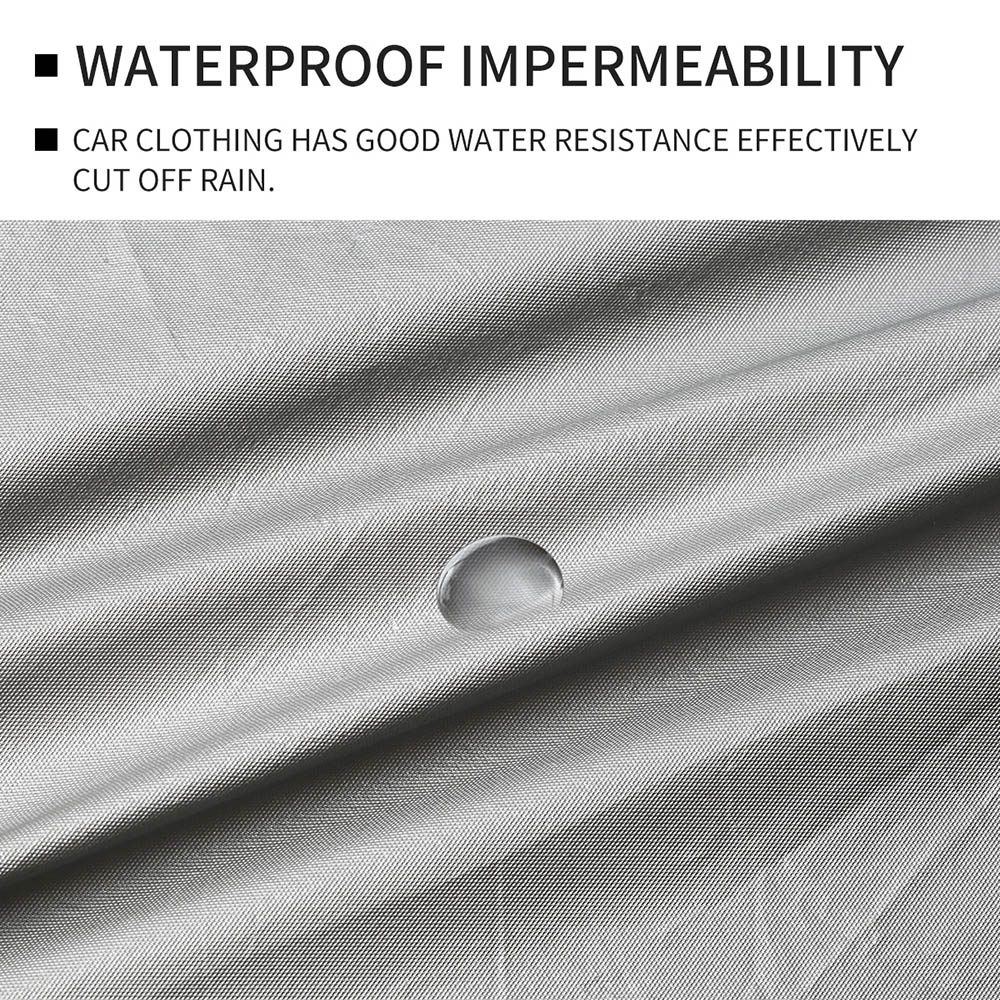 Universal Car Cover Full Cover Outdoor Indoor UV Protection Sunscreen Heat Protection Dustproof Scratch-Resistant Sedan M-XXL