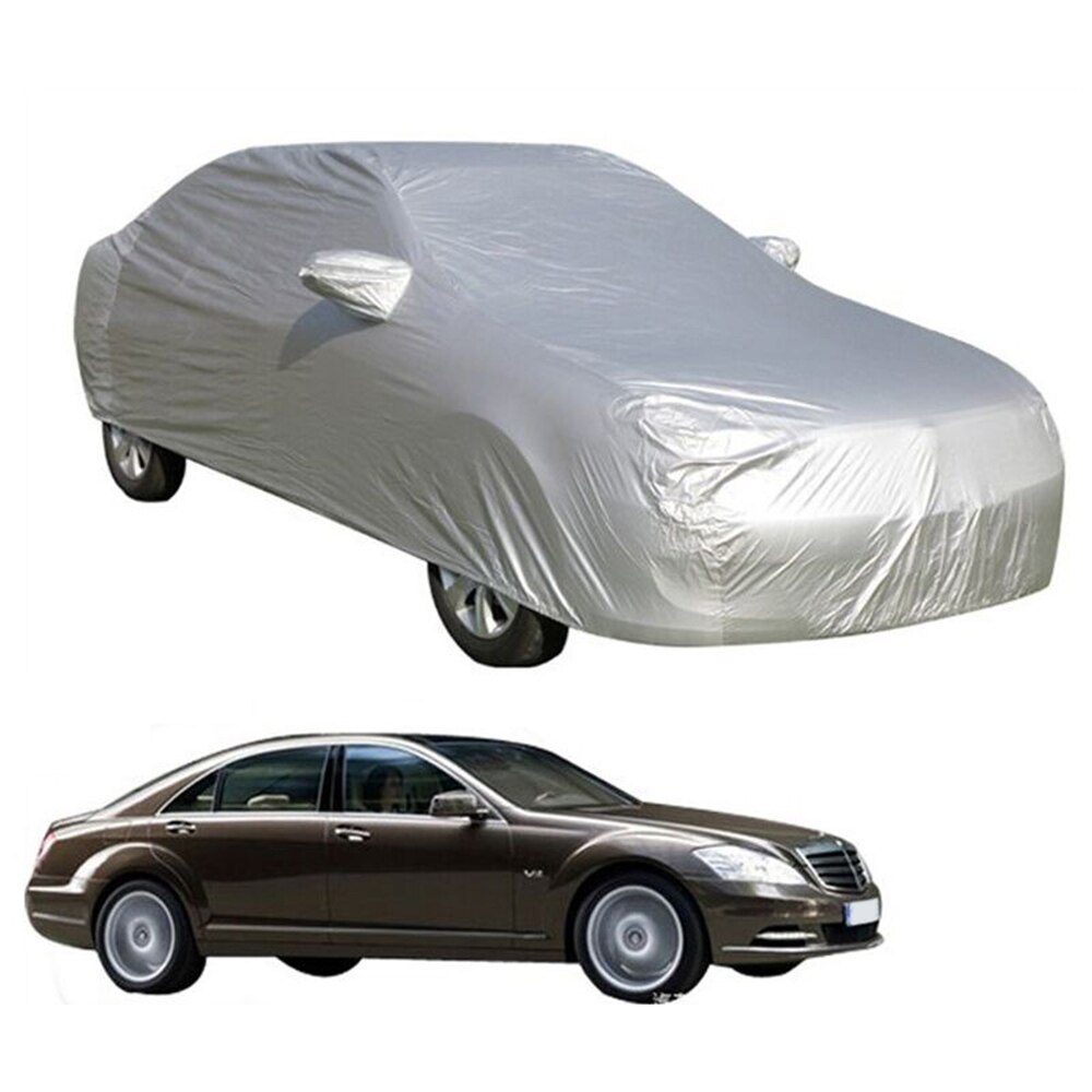 Universal Car Cover Full Cover Outdoor Indoor UV Protection Sunscreen Heat Protection Dustproof Scratch-Resistant Sedan M-XXL