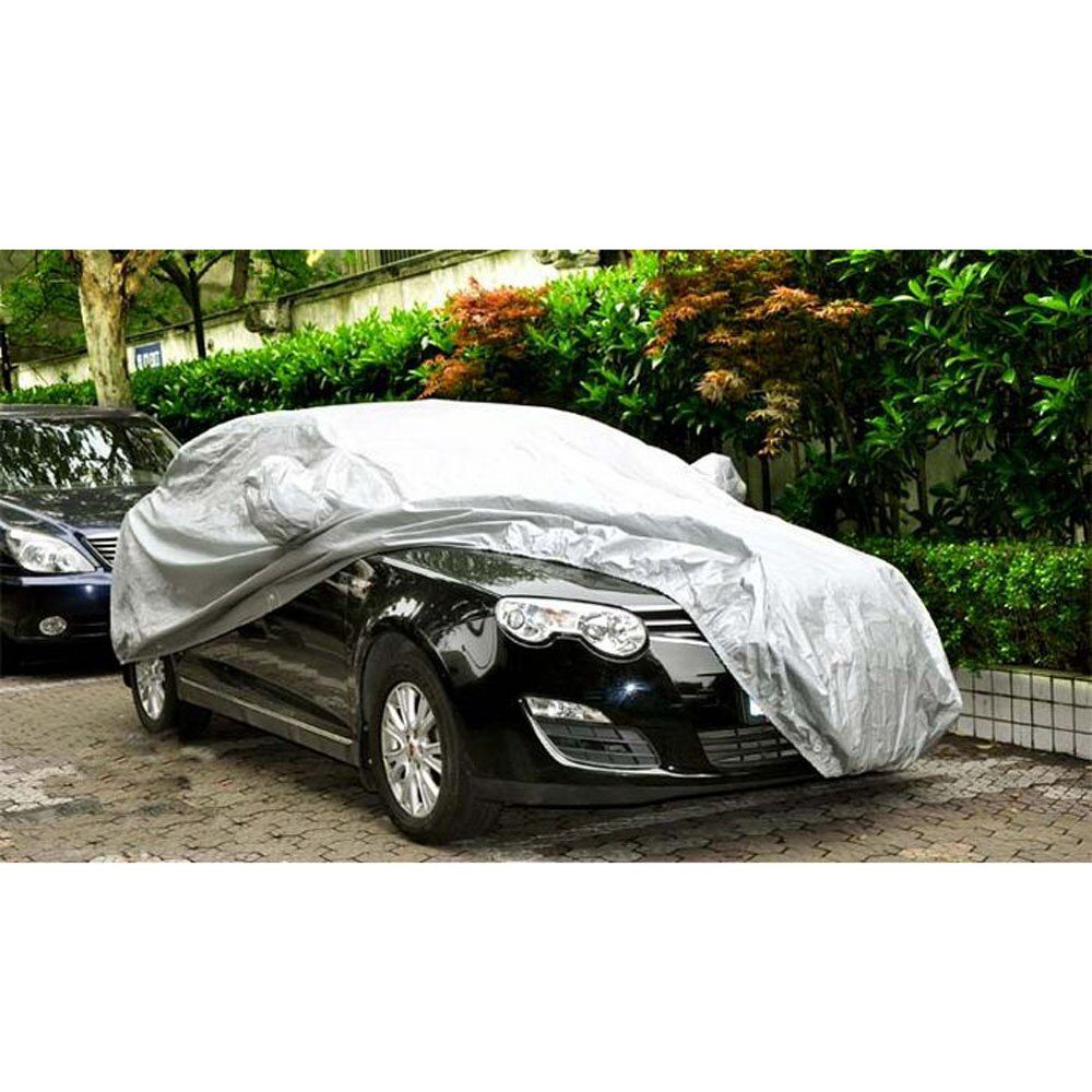 Universal Car Cover Full Cover Outdoor Indoor UV Protection Sunscreen Heat Protection Dustproof Scratch-Resistant Sedan M-XXL