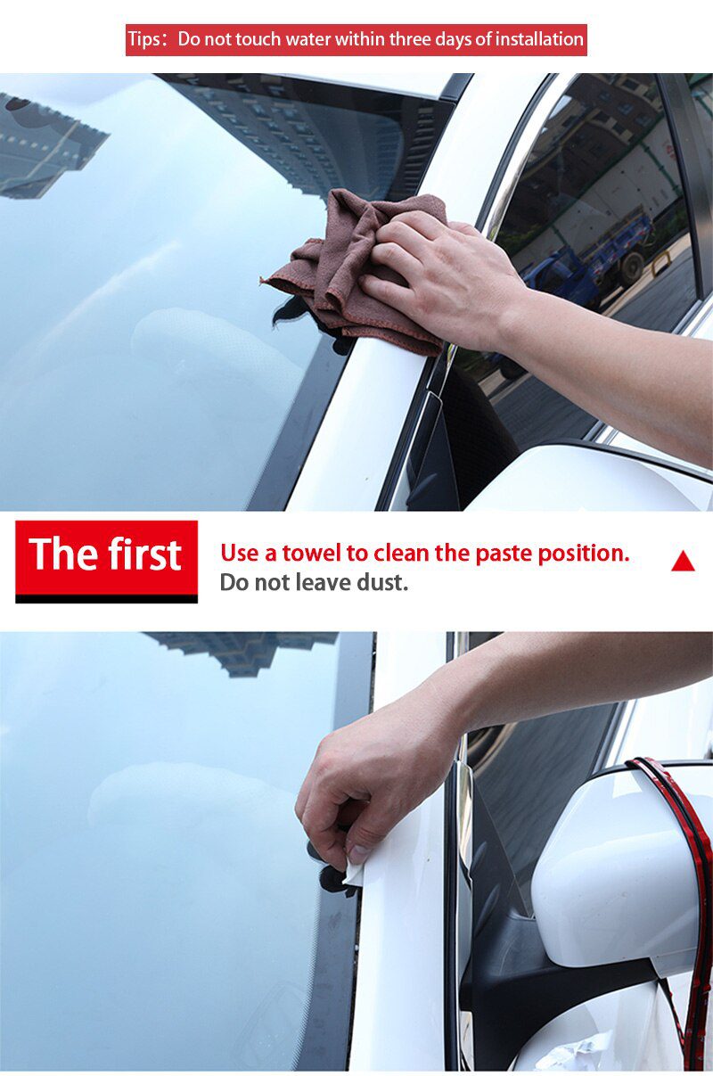 Car Rubber Seal Strips Auto Seal Protector Sticker Window Edge Windshield Roof Rubber Sealing Strip Noise Insulation Accessories Car Rubber Seal Strips Auto Seal Protector Sticker Window Edge Windshield Roof Rubber Sealing Strip Noise Insulation Accessories