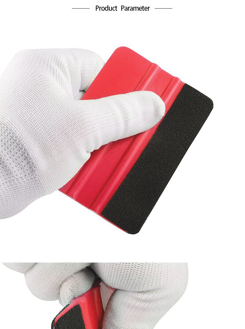 7/13pcs Car Vinyl Film Wrapping Tools Car Sticker Film Scraper Kit Auto Felt Squeegee Scraper Set Knife Decal Plaste Accessories