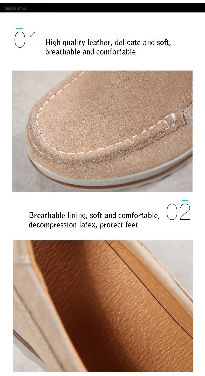 2020 Spring Women Shoes Platform Flats Sneakers Women Suede Leather Women Casual Shoes Slip On Flats Heels Creepers Moccasins 2020 Spring Women Shoes Platform Flats Sneakers Women Suede Leather Women Casual Shoes Slip On Flats Heels Creepers Moccasins