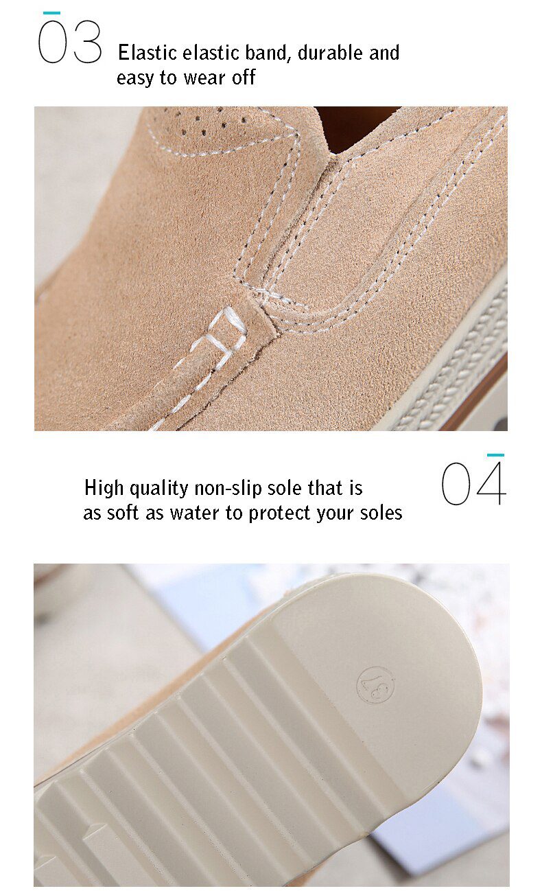 2020 Spring Women Shoes Platform Flats Sneakers Women Suede Leather Women Casual Shoes Slip On Flats Heels Creepers Moccasins 2020 Spring Women Shoes Platform Flats Sneakers Women Suede Leather Women Casual Shoes Slip On Flats Heels Creepers Moccasins