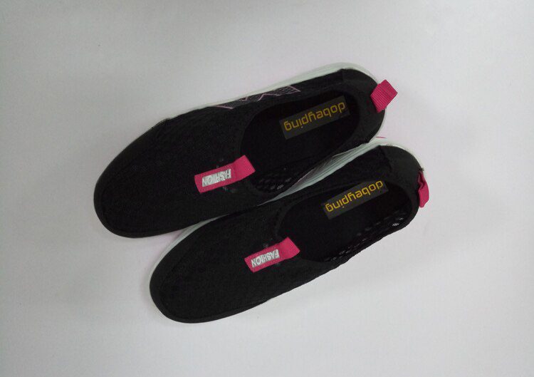 Spring Summer Shoes Woman Breathable Breathable Mesh Flat Platform Women Shoes Slip On Women's Loafers Swing Wedges Ladies Shoe