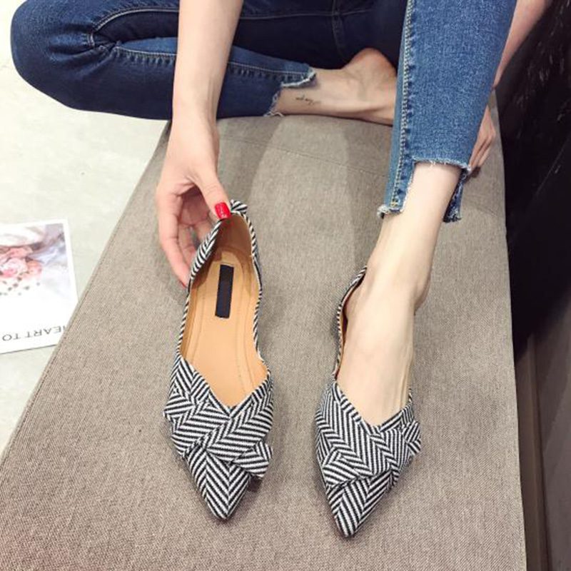 Fashion Flats for Women Shoes 2021 Spring Summer Boat Shoes Pointed toe Casual Slip-on Shoes Elegant Ladies Footwear A1394 Fashion Flats for Women Shoes 2021 Spring Summer Boat Shoes Pointed toe Casual Slip-on Shoes Elegant Ladies Footwear A1394