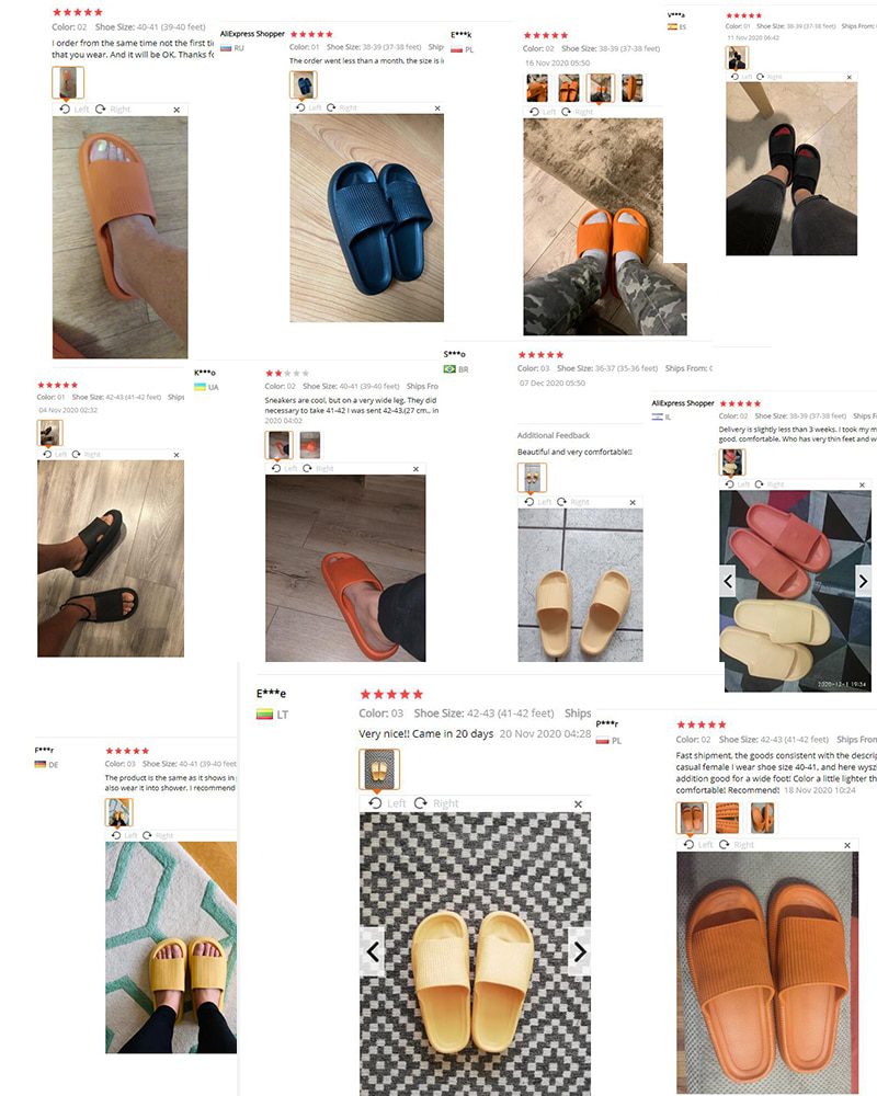 Women Thick Platform Slippers Summer Beach Eva Soft Sole Slide Sandals Leisure Men Ladies Indoor Bathroom Anti-slip Shoes