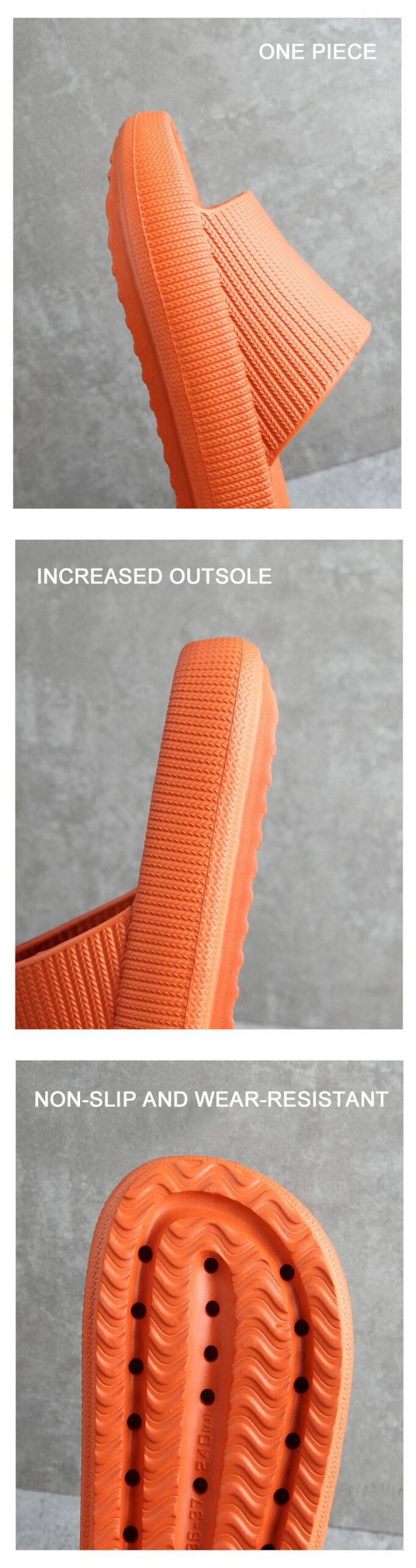 Women Thick Platform Slippers Summer Beach Eva Soft Sole Slide Sandals Leisure Men Ladies Indoor Bathroom Anti-slip Shoes