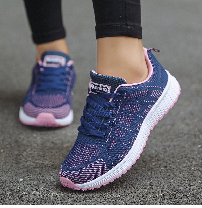 Sports Shoes Women Breathable Sneakers Women White Shoes For Basket Femme Ultralight Woman Vulcanize Shoes Couple Casual Sneaker