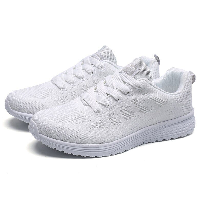 Sports Shoes Women Breathable Sneakers Women White Shoes For Basket Femme Ultralight Woman Vulcanize Shoes Couple Casual Sneaker