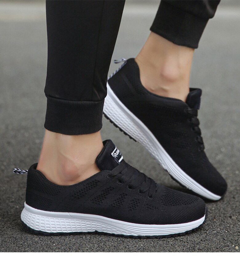 Sports Shoes Women Breathable Sneakers Women White Shoes For Basket Femme Ultralight Woman Vulcanize Shoes Couple Casual Sneaker