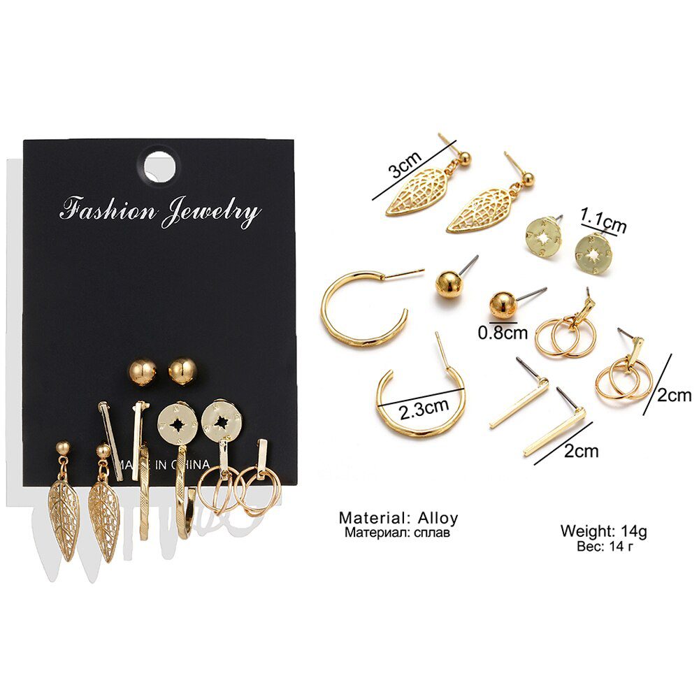 FNIO Women's Earrings Set Pearl Earrings For Women Bohemian Fashion Jewelry 2020 Geometric Crystal Heart Stud Earrings FNIO Women's Earrings Set Pearl Earrings For Women Bohemian Fashion Jewelry 2020 Geometric Crystal Heart Stud Earrings