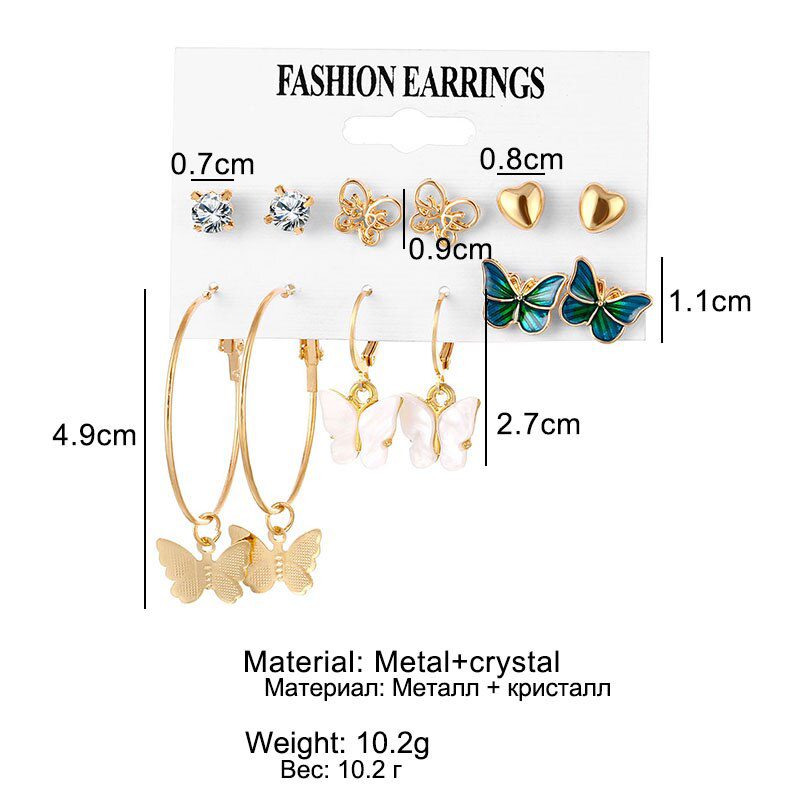 FNIO Women's Earrings Set Pearl Earrings For Women Bohemian Fashion Jewelry 2020 Geometric Crystal Heart Stud Earrings FNIO Women's Earrings Set Pearl Earrings For Women Bohemian Fashion Jewelry 2020 Geometric Crystal Heart Stud Earrings
