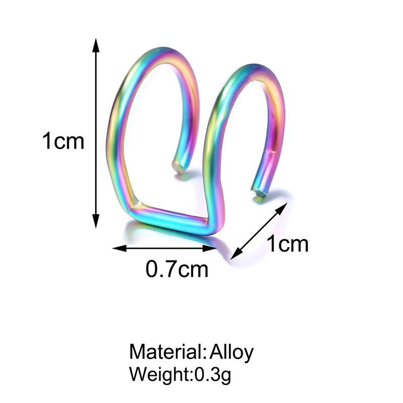 Modyle 5pcs/set 2020 Fashion Gold Color Ear Cuffs Leaf Clip Earrings for Women Climbers No Piercing Fake Cartilage Earring