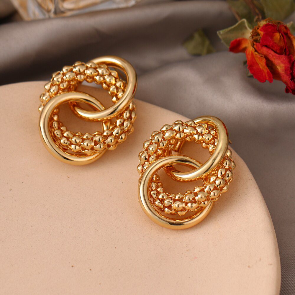 FNIO Fashion Vintage Earrings For Women Big Geometric Statement Gold Metal Drop Earrings 2020 Trendy Earings Jewelry Accessories FNIO Fashion Vintage Earrings For Women Big Geometric Statement Gold Metal Drop Earrings 2020 Trendy Earings Jewelry Accessories